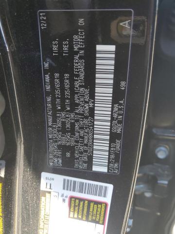 Photo 11 VIN: 5TDZZRAH8NS541727 - TOYOTA HIGHLANDER 