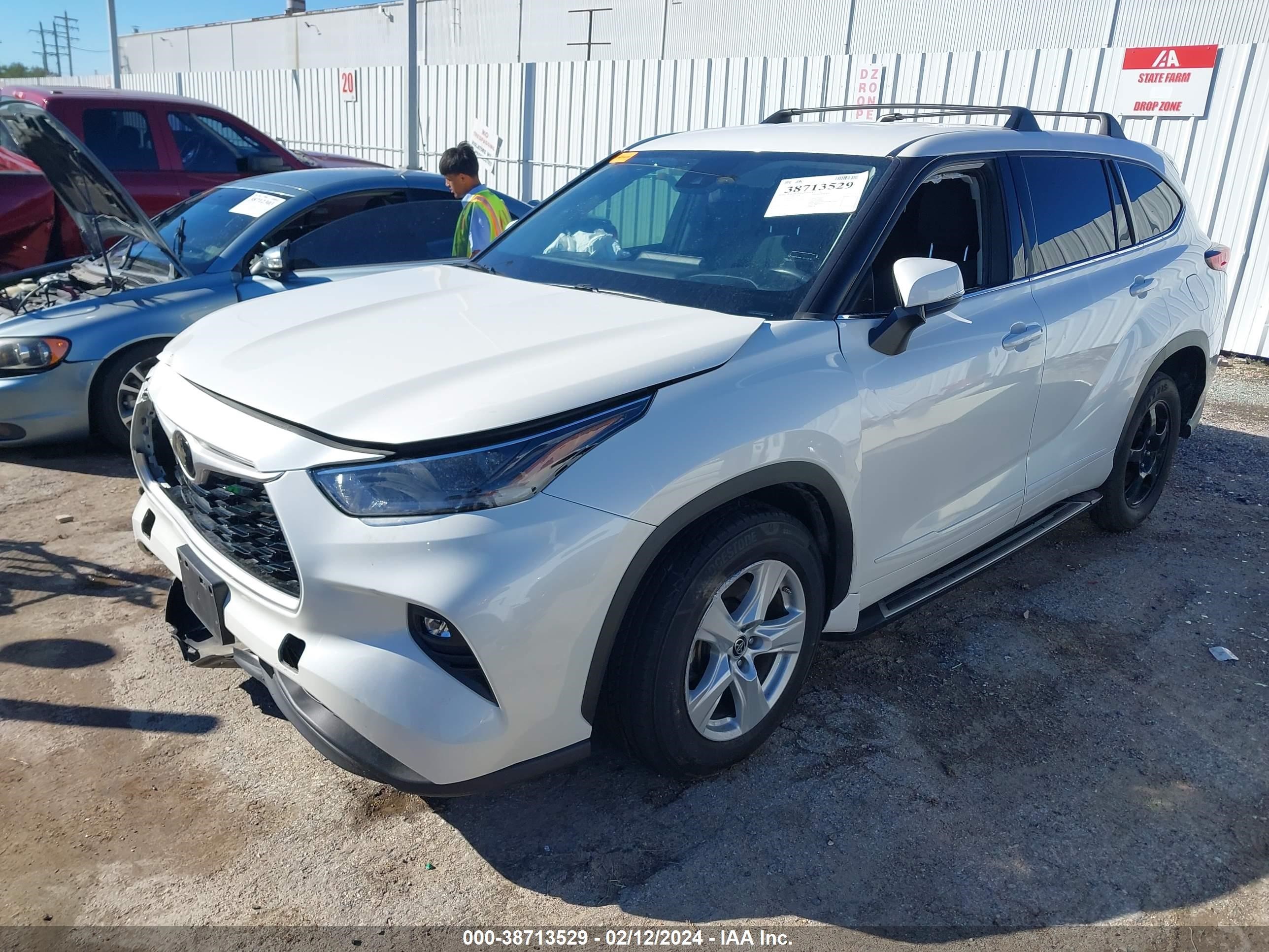 Photo 1 VIN: 5TDZZRAH9MS523977 - TOYOTA HIGHLANDER 