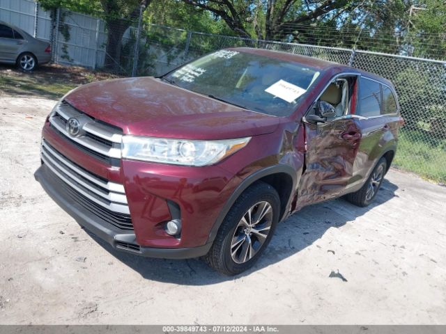 Photo 1 VIN: 5TDZZRFH0KS348041 - TOYOTA HIGHLANDER 