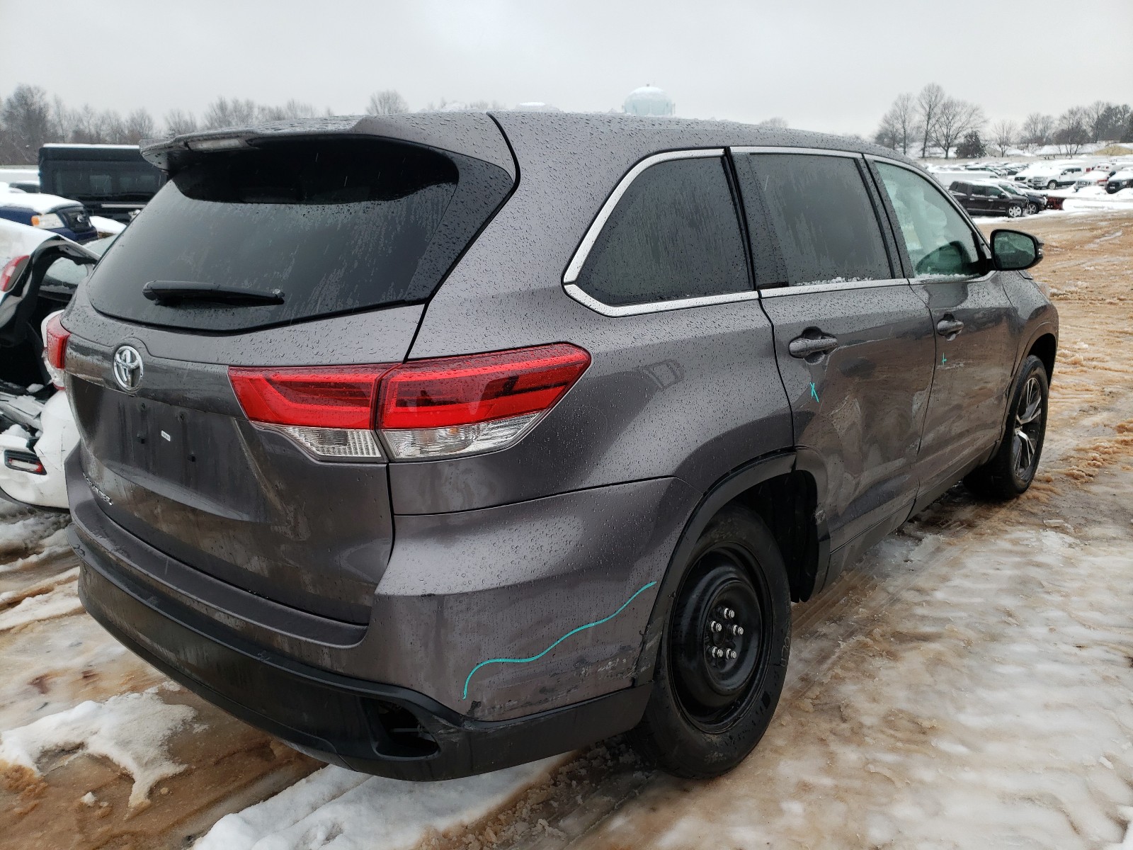 Photo 3 VIN: 5TDZZRFH1KS318661 - TOYOTA HIGHLANDER 