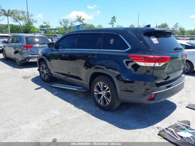 Photo 2 VIN: 5TDZZRFH2KS347019 - TOYOTA HIGHLANDER 