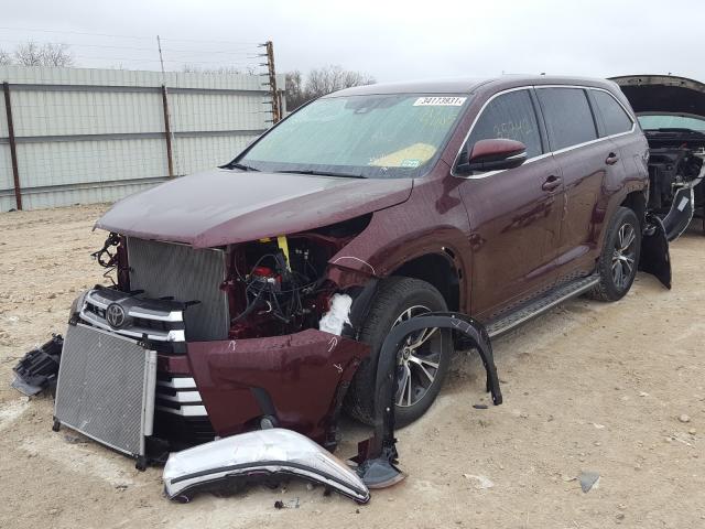 Photo 1 VIN: 5TDZZRFH3HS217405 - TOYOTA HIGHLANDER 