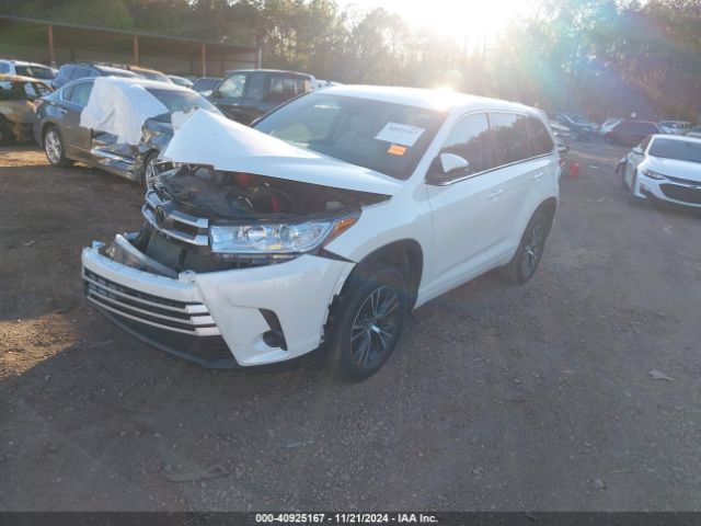 Photo 1 VIN: 5TDZZRFH4JS254923 - TOYOTA HIGHLANDER 