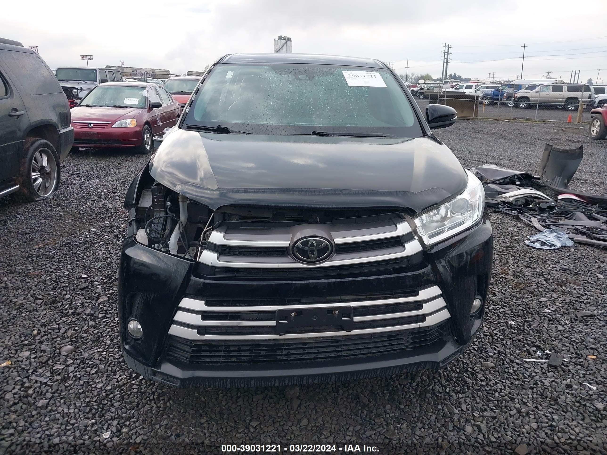 Photo 12 VIN: 5TDZZRFH4KS293755 - TOYOTA HIGHLANDER 