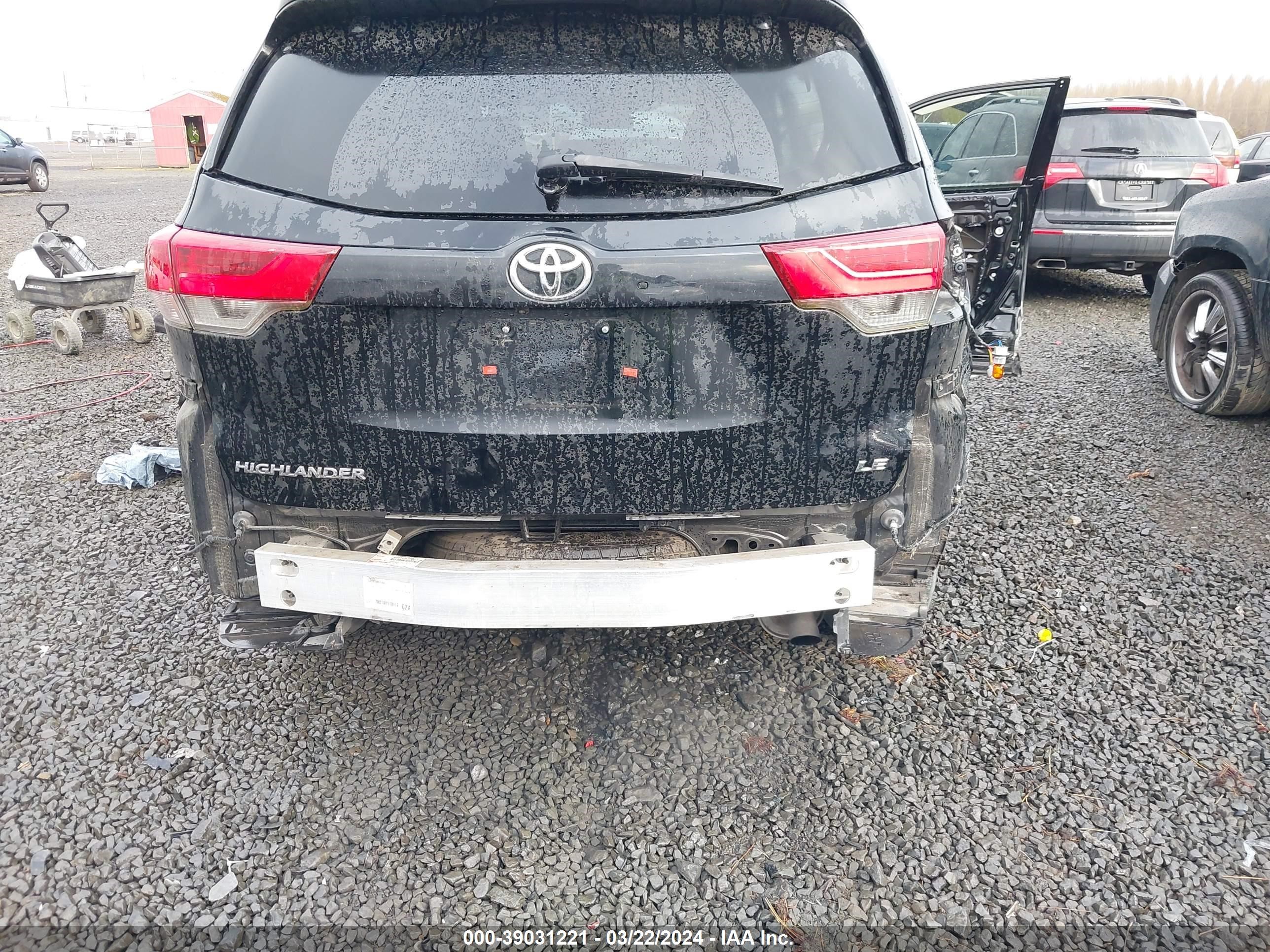 Photo 17 VIN: 5TDZZRFH4KS293755 - TOYOTA HIGHLANDER 