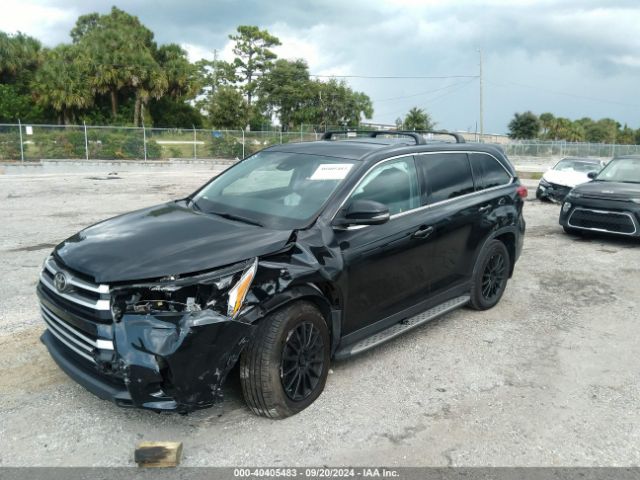 Photo 1 VIN: 5TDZZRFH4KS329069 - TOYOTA HIGHLANDER 