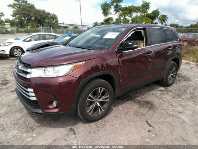 Photo 1 VIN: 5TDZZRFH6KS366026 - TOYOTA HIGHLANDER 