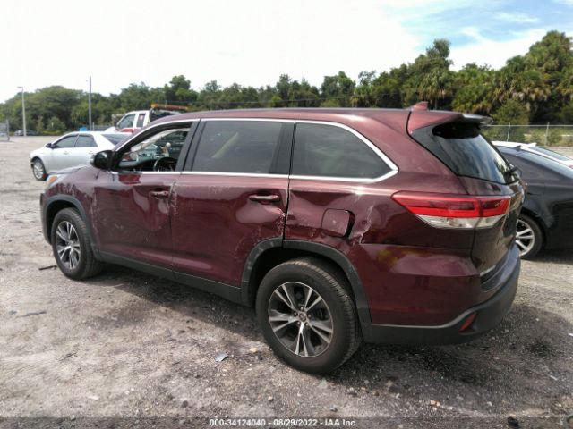 Photo 2 VIN: 5TDZZRFH6KS366026 - TOYOTA HIGHLANDER 