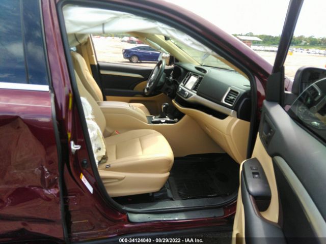 Photo 4 VIN: 5TDZZRFH6KS366026 - TOYOTA HIGHLANDER 