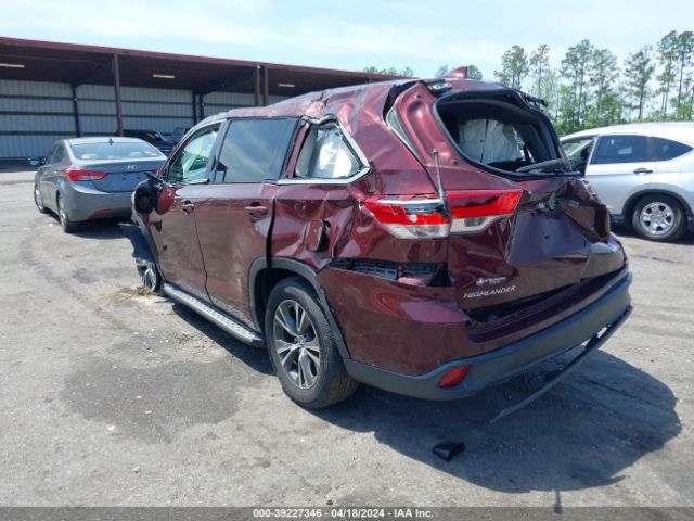 Photo 2 VIN: 5TDZZRFH8JS242080 - TOYOTA HIGHLANDER 