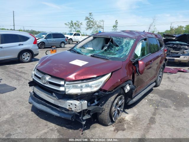 Photo 5 VIN: 5TDZZRFH8JS242080 - TOYOTA HIGHLANDER 