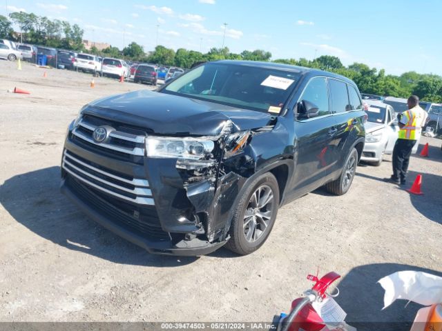 Photo 1 VIN: 5TDZZRFH9JS244601 - TOYOTA HIGHLANDER 