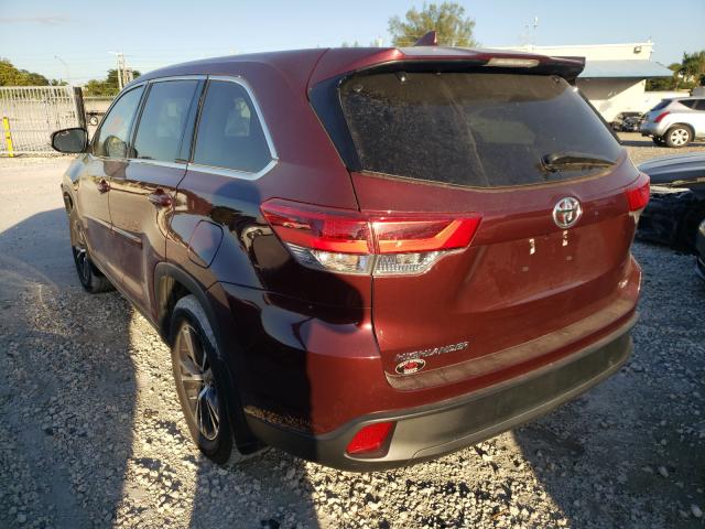 Photo 2 VIN: 5TDZZRFH9KS369650 - TOYOTA HIGHLANDER 