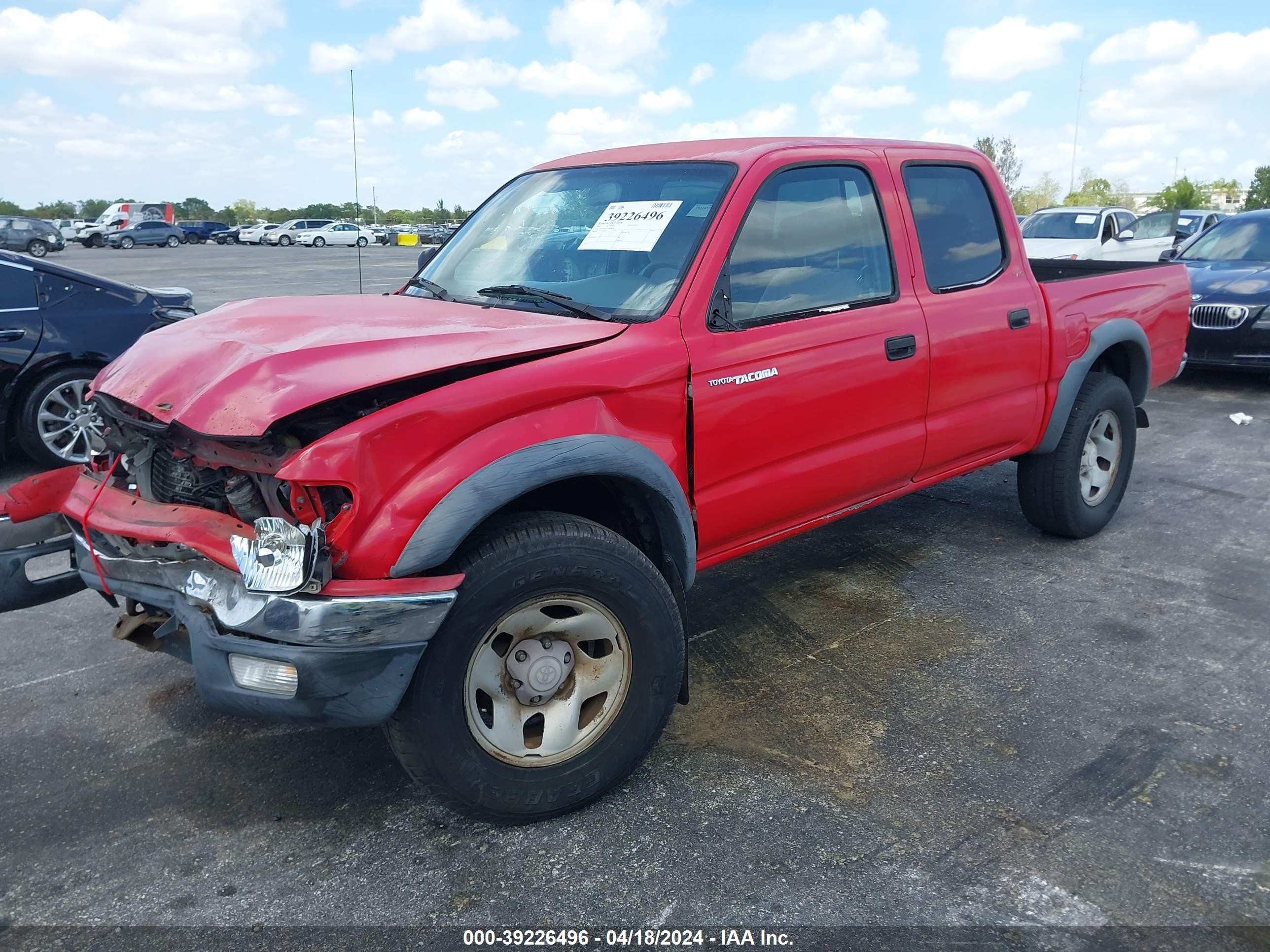 Photo 1 VIN: 5TEGM92N72Z891018 - TOYOTA TACOMA 