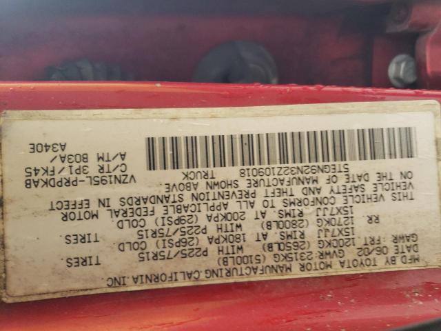 Photo 11 VIN: 5TEGN92N32Z109018 - TOYOTA TACOMA DOU 