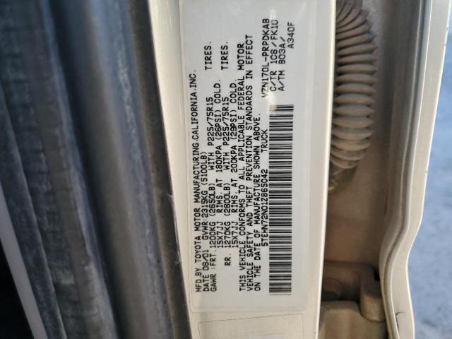 Photo 11 VIN: 5TEHN72N01Z865042 - TOYOTA TACOMA DOU 