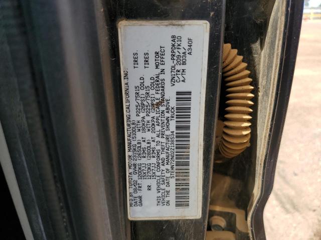 Photo 11 VIN: 5TEHN72N02Z138534 - TOYOTA TACOMA DOU 