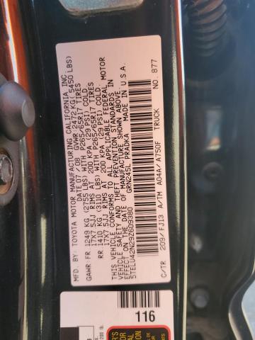 Photo 11 VIN: 5TELU42N29Z609380 - TOYOTA TACOMA DOU 