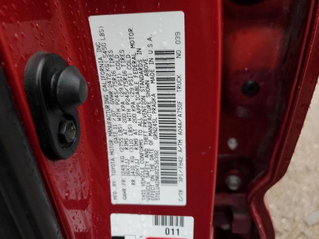 Photo 11 VIN: 5TELU42N68Z516392 - TOYOTA TACOMA DOU 