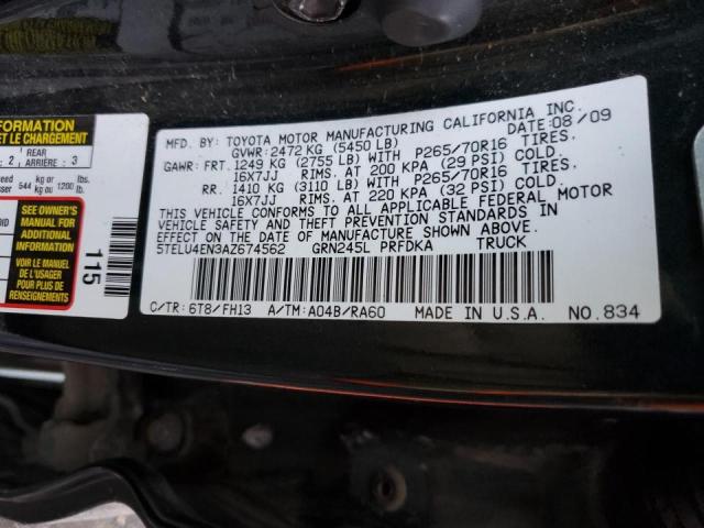 Photo 11 VIN: 5TELU4EN3AZ674562 - TOYOTA TACOMA DOU 