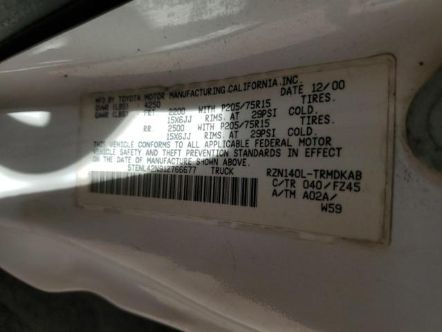 Photo 11 VIN: 5TENL42N91Z766677 - TOYOTA TACOMA 