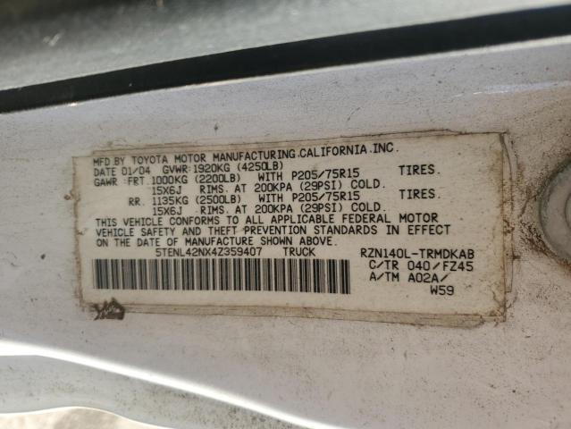 Photo 12 VIN: 5TENL42NX4Z359407 - TOYOTA ALL MODELS 