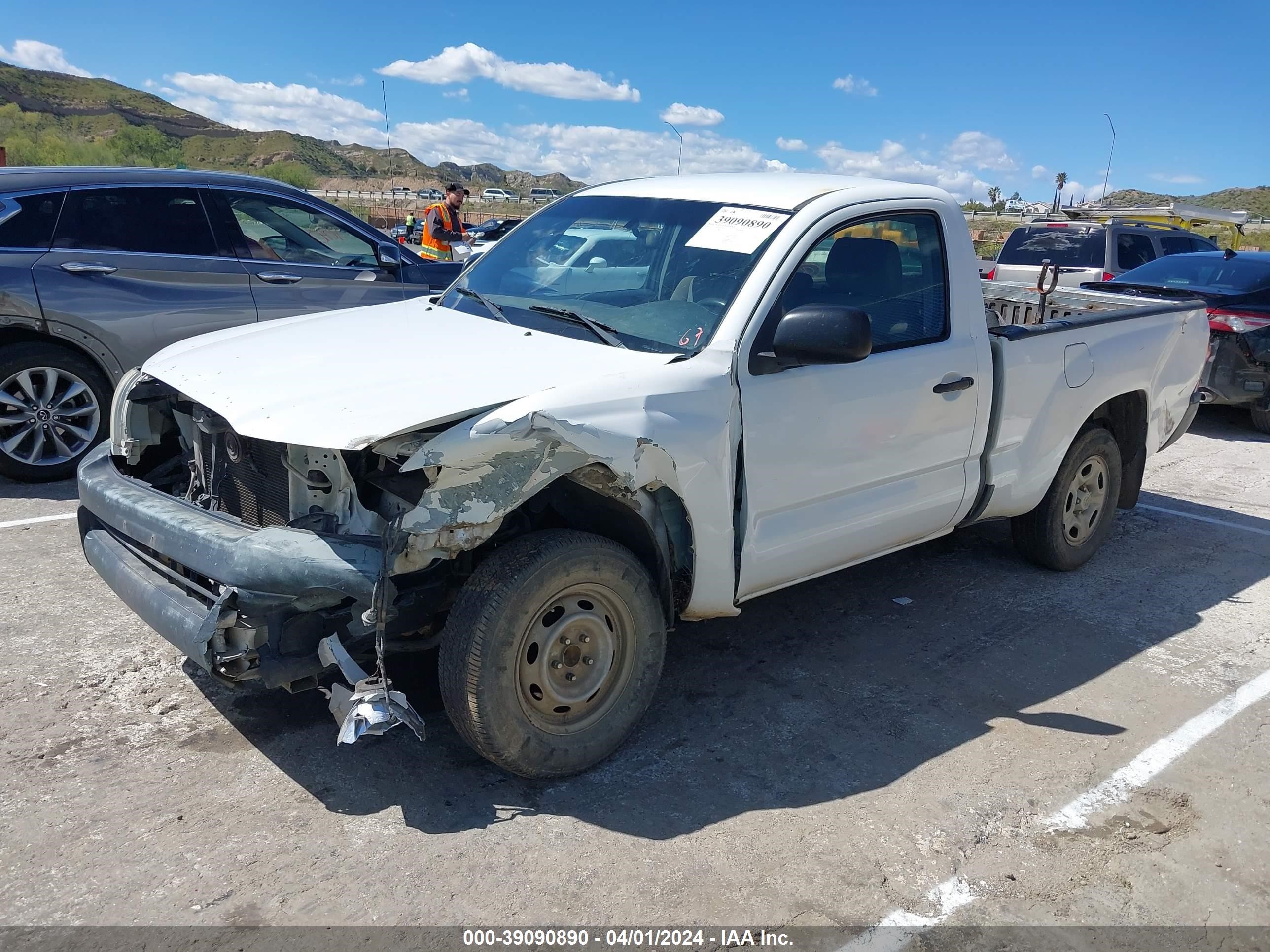 Photo 1 VIN: 5TENX22N77Z408673 - TOYOTA TACOMA 