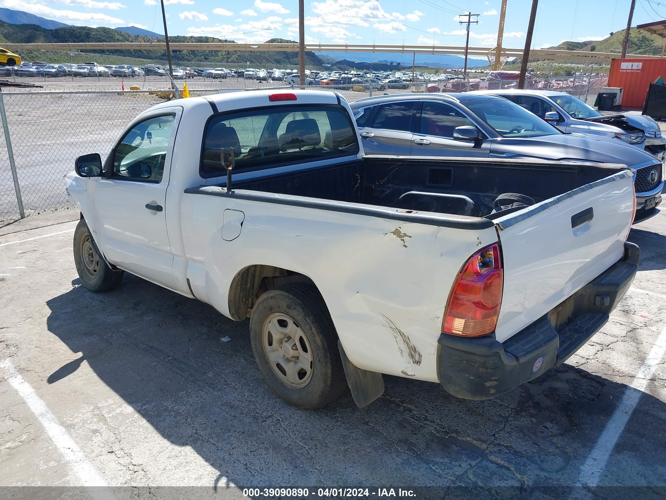 Photo 2 VIN: 5TENX22N77Z408673 - TOYOTA TACOMA 