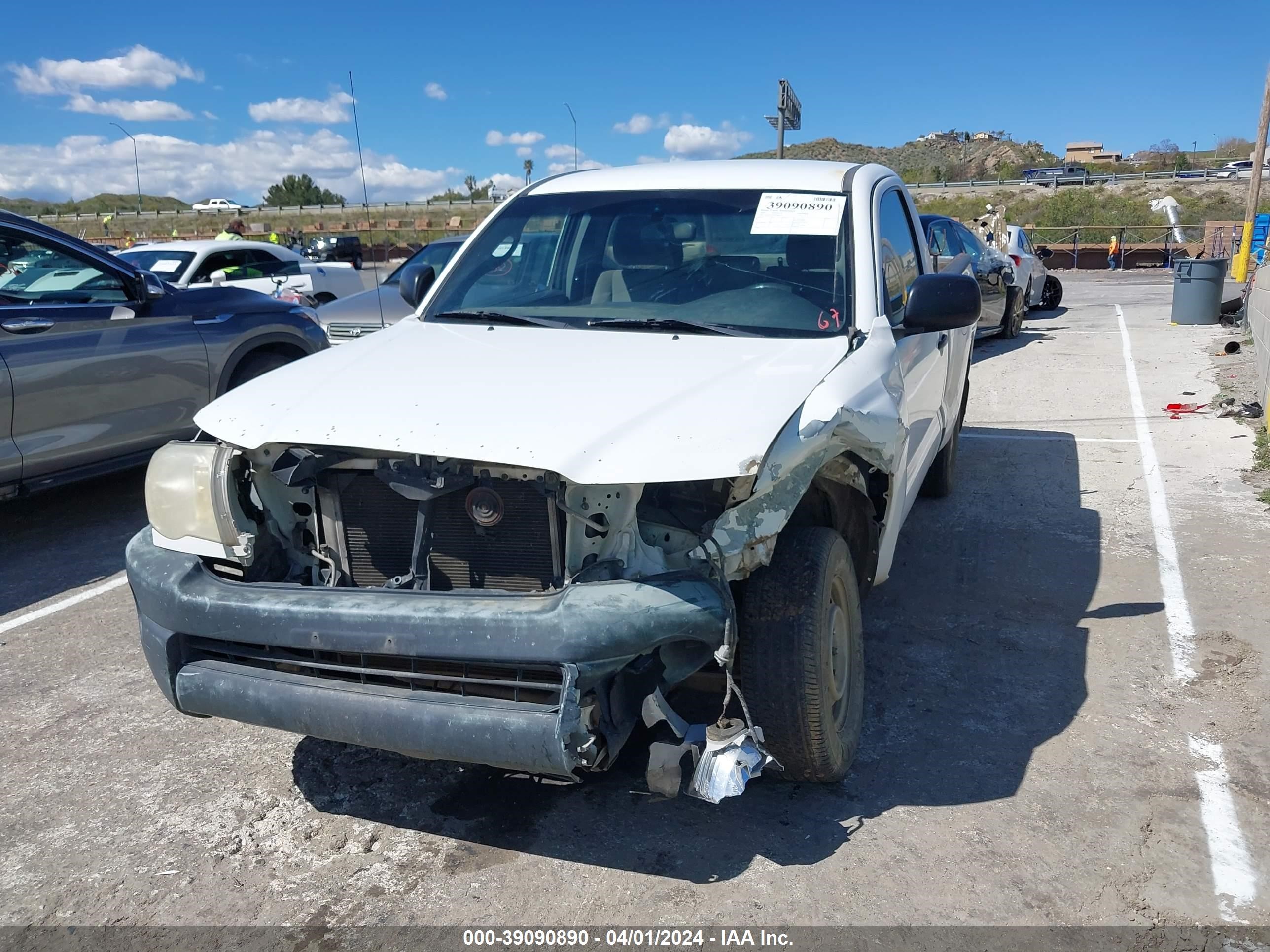 Photo 5 VIN: 5TENX22N77Z408673 - TOYOTA TACOMA 