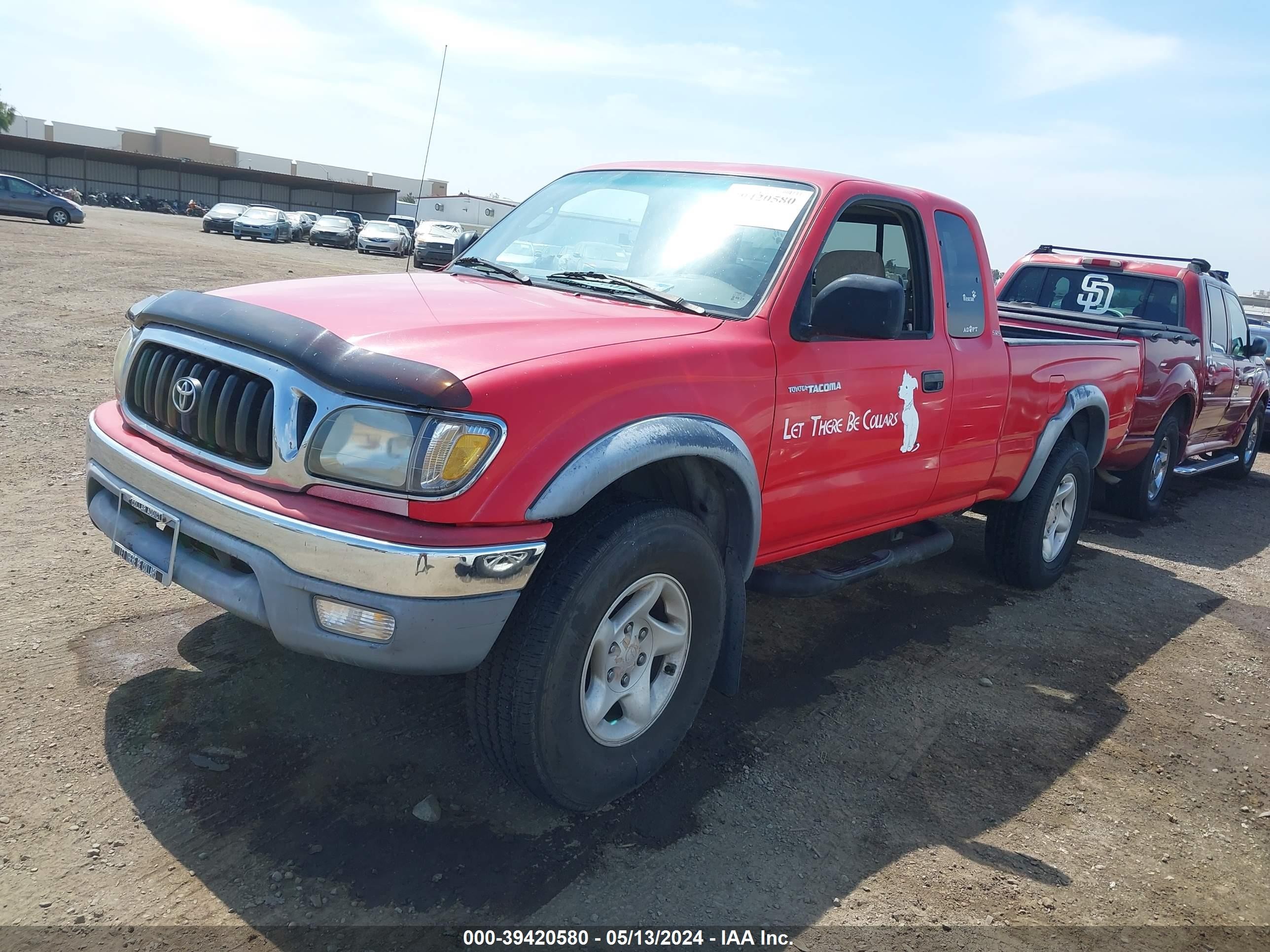 Photo 1 VIN: 5TESN92N51Z827288 - TOYOTA TACOMA 