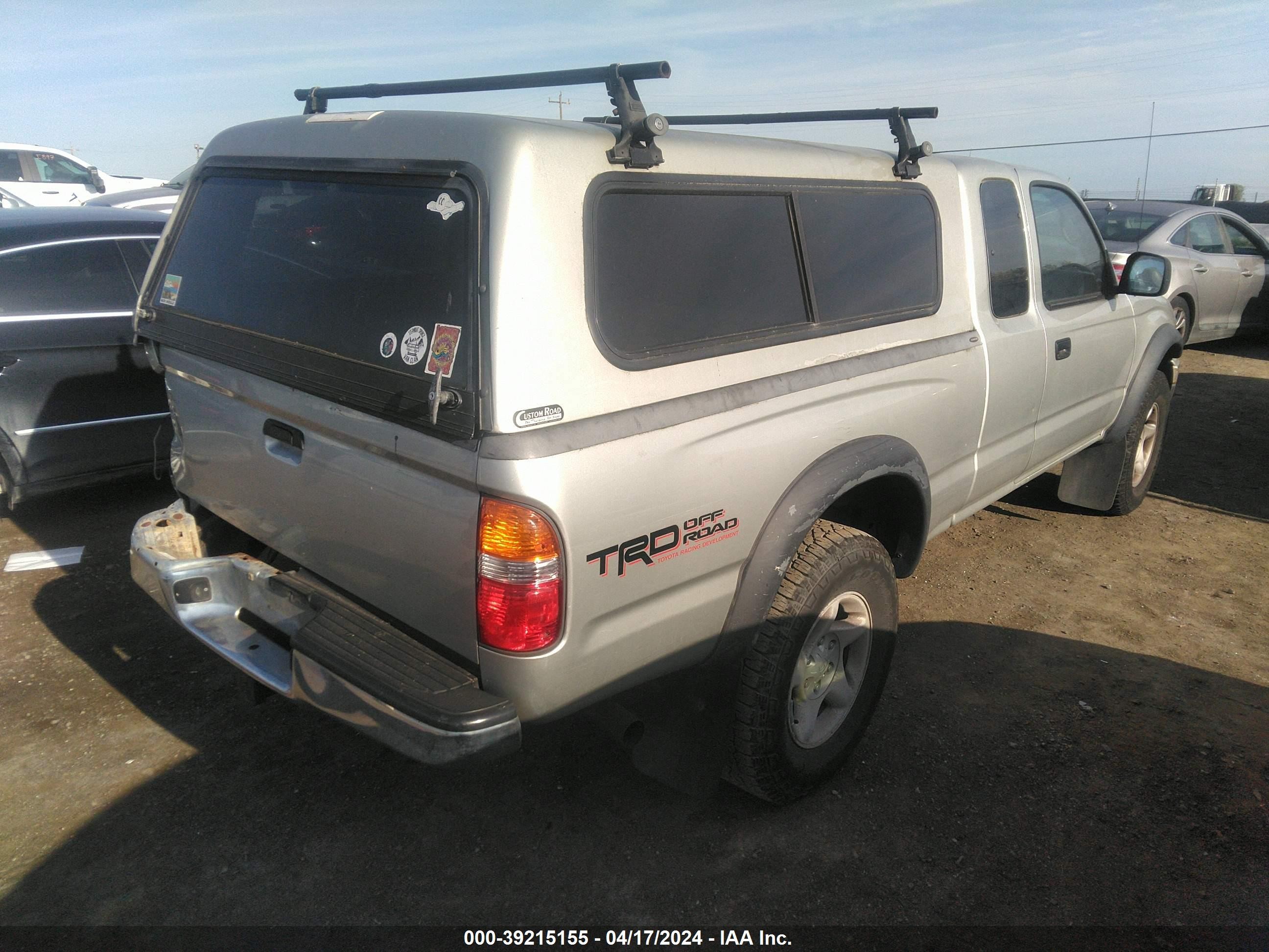 Photo 3 VIN: 5TESN92N81Z813286 - TOYOTA TACOMA 