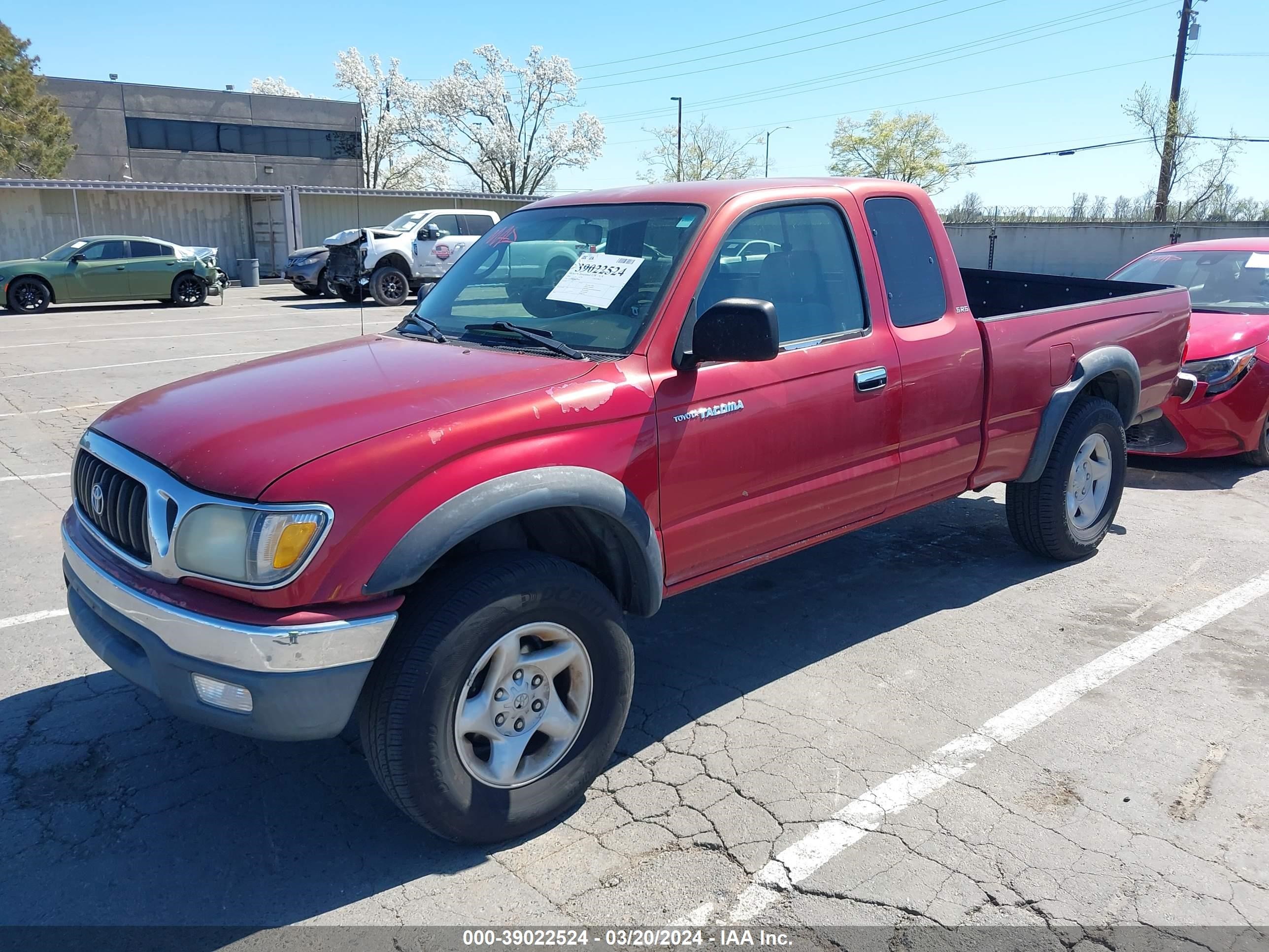 Photo 1 VIN: 5TESN92N84Z347461 - TOYOTA TACOMA 