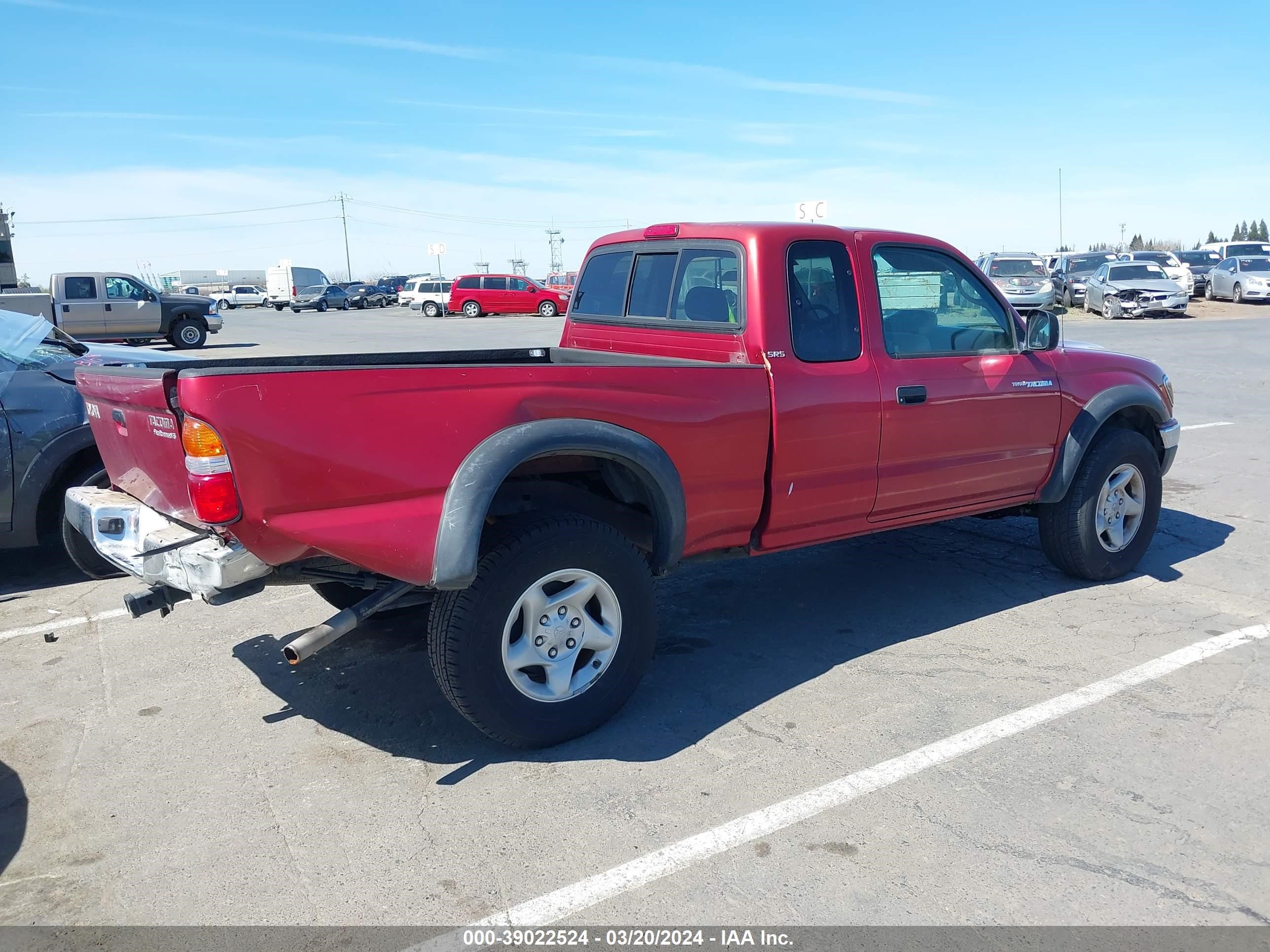 Photo 3 VIN: 5TESN92N84Z347461 - TOYOTA TACOMA 