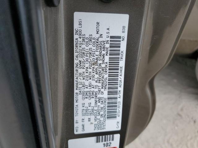 Photo 11 VIN: 5TETX22N29Z651902 - TOYOTA TACOMA ACC 