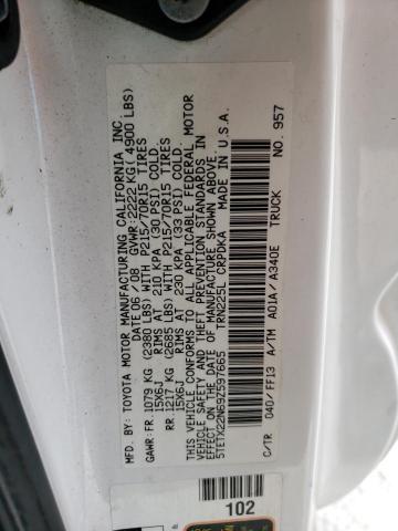 Photo 11 VIN: 5TETX22N692597665 - TOYOTA TACOMA ACC 