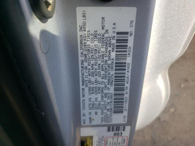 Photo 11 VIN: 5TETX22N87Z361483 - TOYOTA TACOMA ACC 