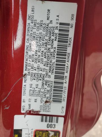 Photo 11 VIN: 5TETX22N88Z560633 - TOYOTA TACOMA ACC 