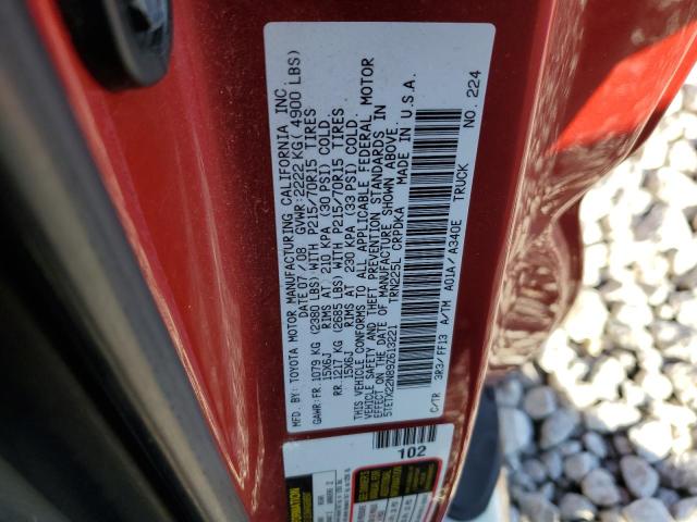 Photo 11 VIN: 5TETX22N89Z613221 - TOYOTA TACOMA ACC 