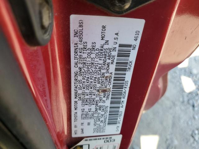 Photo 12 VIN: 5TETX22NX6Z175376 - TOYOTA TACOMA ACC 