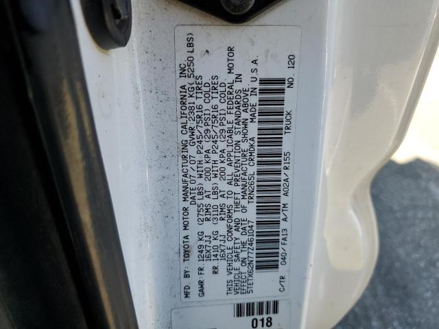 Photo 12 VIN: 5TETX62N77Z461047 - TOYOTA TACOMA PRE 