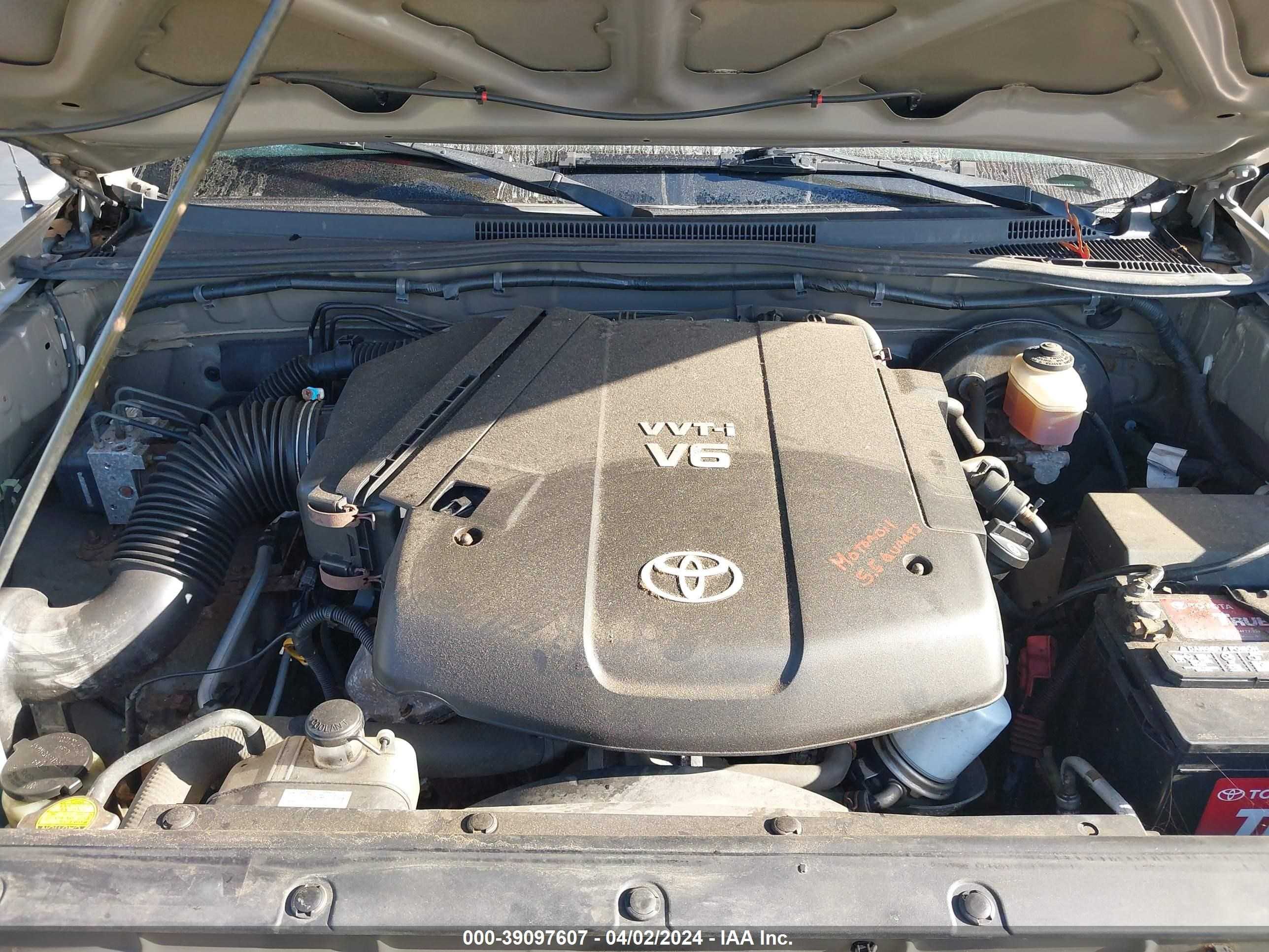 Photo 9 VIN: 5TEUU42N85Z107875 - TOYOTA TACOMA 