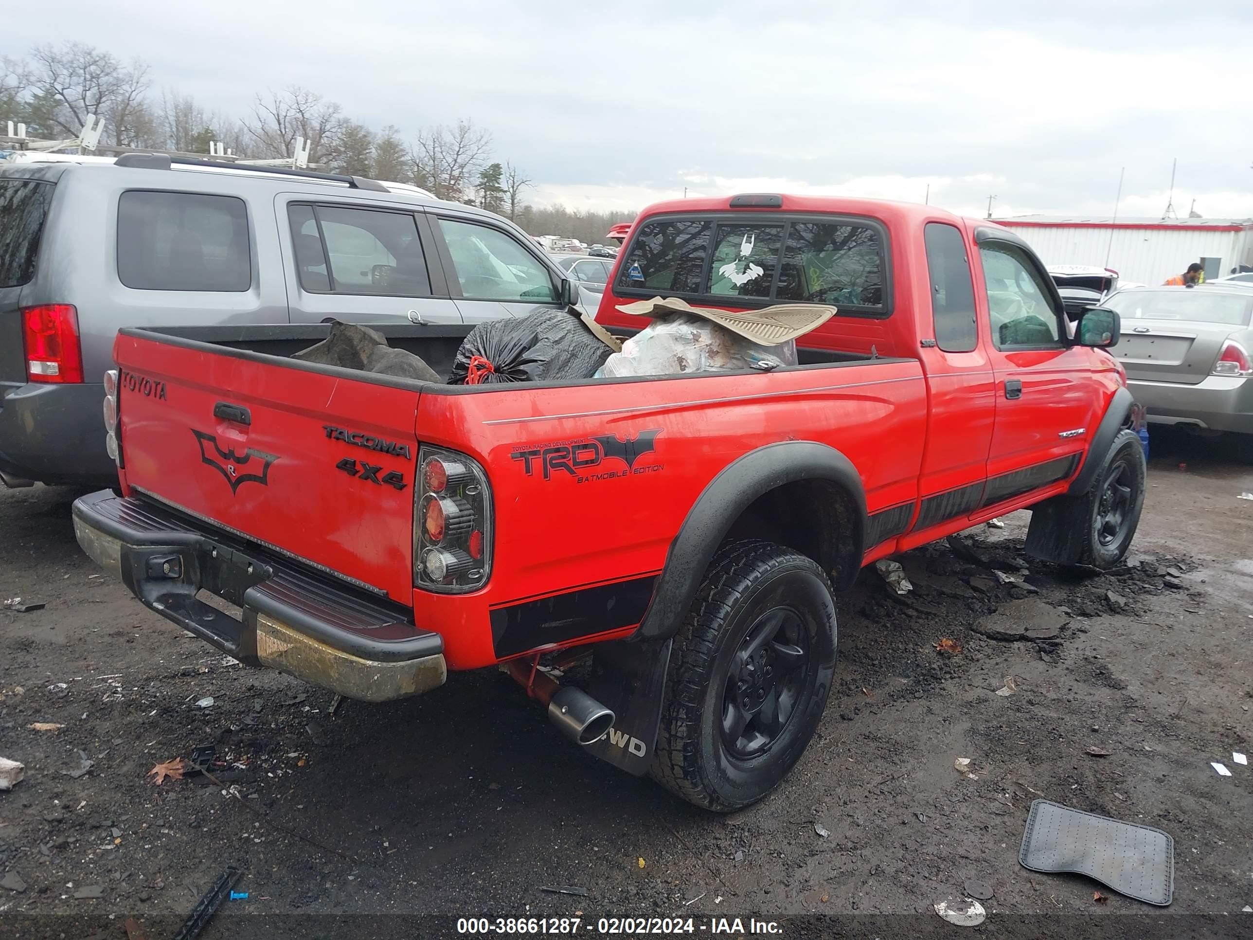 Photo 3 VIN: 5TEWM72N74Z368908 - TOYOTA TACOMA 