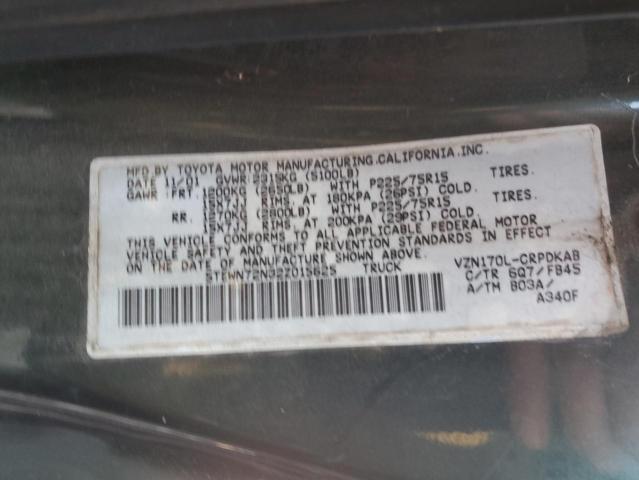 Photo 12 VIN: 5TEWN72N32Z015625 - TOYOTA TACOMA 