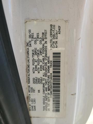 Photo 11 VIN: 5TEWN72N3YZ714634 - TOYOTA TACOMA 