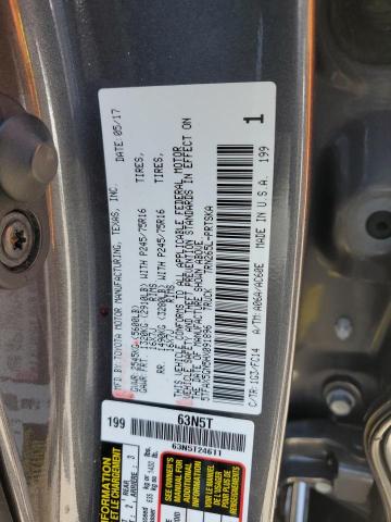 Photo 11 VIN: 5TFAX5GN5HX091896 - TOYOTA TACOMA DOU 