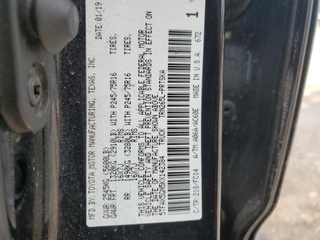 Photo 11 VIN: 5TFAX5GN5KX142384 - TOYOTA TACOMA DOU 