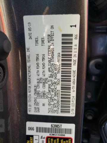 Photo 11 VIN: 5TFAX5GN5KX153515 - TOYOTA TACOMA 