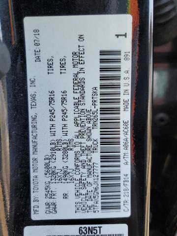 Photo 11 VIN: 5TFAX5GN6JX127777 - TOYOTA TACOMA DOU 