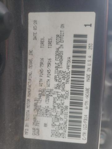 Photo 9 VIN: 5TFAX5GN6LX181700 - TOYOTA TACOMA DOU 