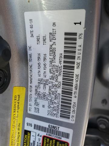 Photo 12 VIN: 5TFAX5GN9JX113310 - TOYOTA TACOMA DOU 